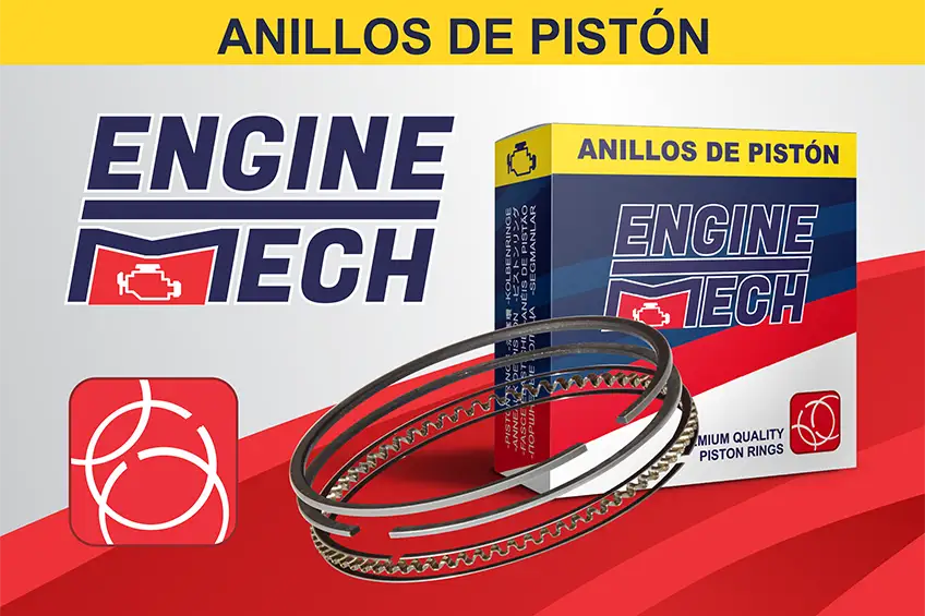 EngineMech anillos de pistón