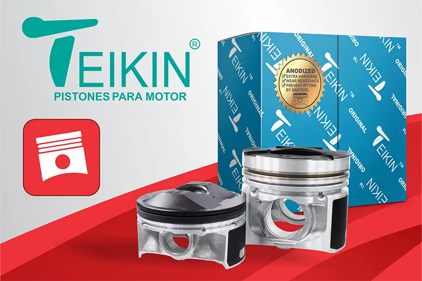 Teikin pistones para motor